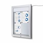 Zárható LED vitrin T profil - logózható Zárható LED vitrin T profil - logózható