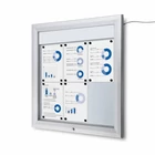 Zárható LED vitrin T profil - logózható Zárható LED vitrin T profil - logózható