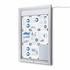 Zárható LED vitrin T profil - logózható Zárható LED vitrin T profil - logózható