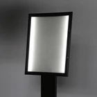 BLACKSTAND PLUS Fekete Menütartó Állvány