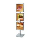 Info Pole Multiframe plakáttartó állvány Info Pole Multiframe plakáttartó állvány