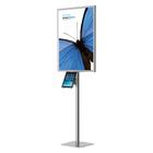 Trigrip LED állvány világító plakátkerettel és tablet tartóval Trigrip LED állvány világító plakátkerettel és tablet tartóval