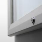 Zárható LED vitrin T profil - logózható Zárható LED vitrin T profil - logózható