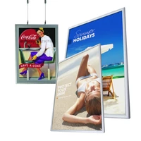 Kétoldalas plakáttartók