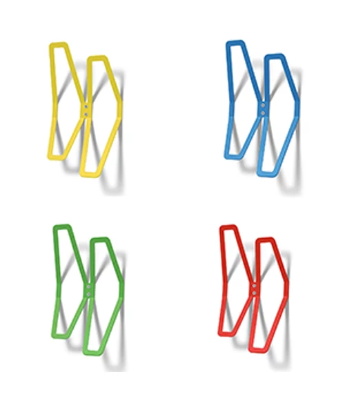 DESIGN falra szerelhető fogas